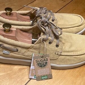 Sanuk Shoes Sidewalk Surfers Sugar Lite Men’s Sz Lace Up NEW WITH TAGS